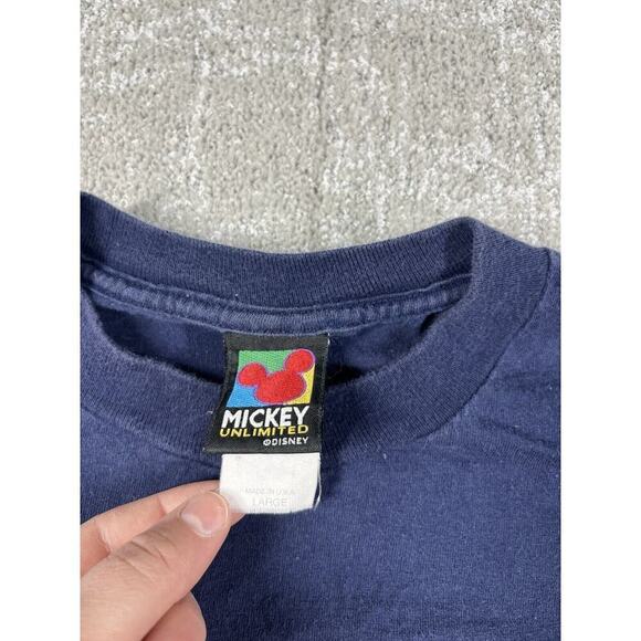 Vintage Mickey Mouse Disney 90s Minneapolis T-Shirt USA Sz Large - Picture 3 of 7